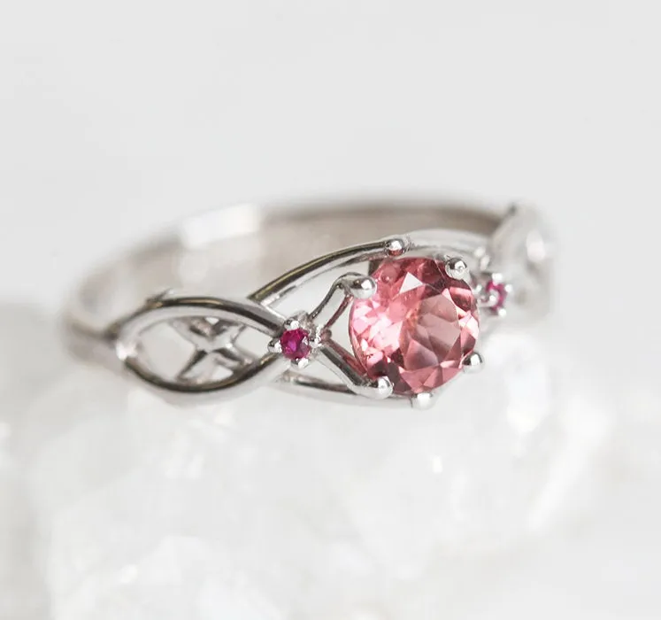 CELTIC KNOT RING, 14K GOLD CELTIC RING vy 6
