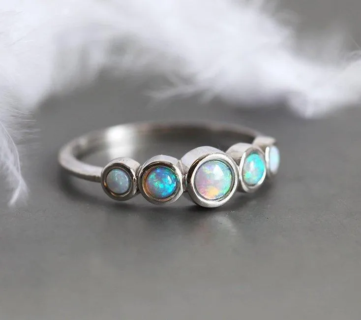 Cielo Opal Ring view 2