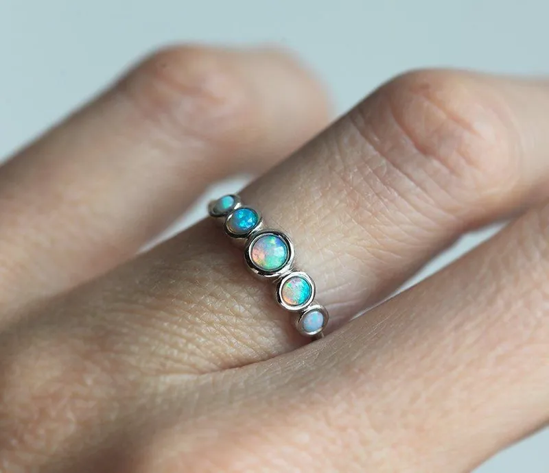 Cielo Opal Ring view 3