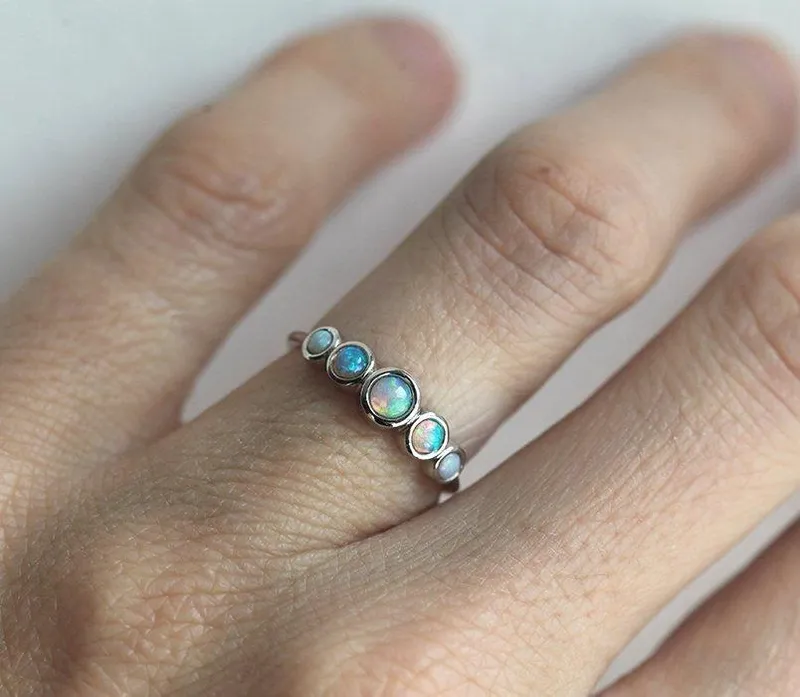 Cielo Opal Ring view 4