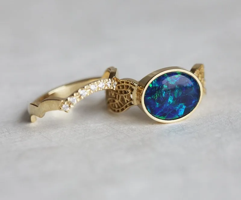 Cordelia Opal Ring Set vy 4