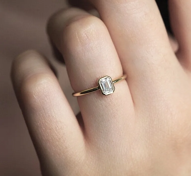 Deborah Diamond Ring view 2