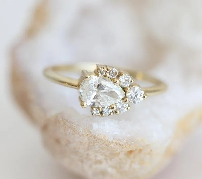 Diamond Engagement Ring, Diamond Ring view 2