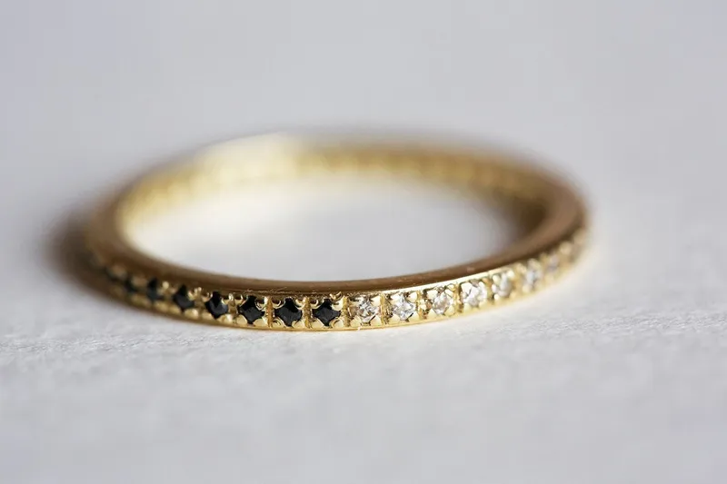DIAMOND ETERNITY RING, DIAMOND WEDDING RING vy 2