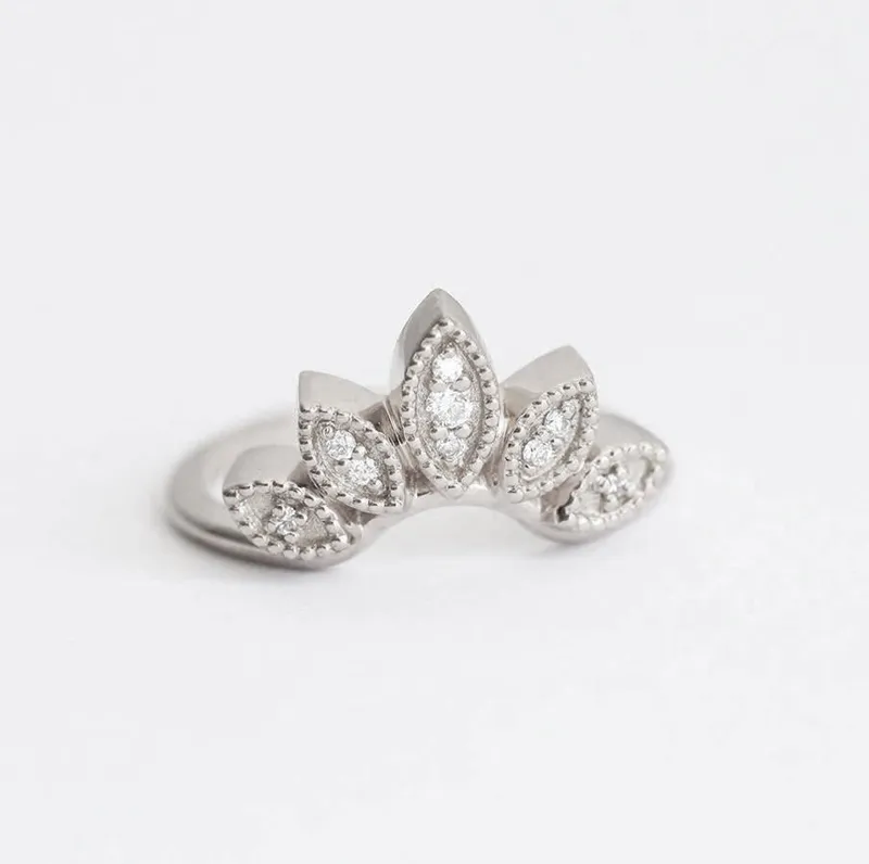 Diamond Ring, 14K Gold Ring view 7