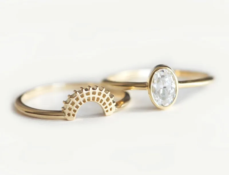 Diamond Ring, Diamond Ring Set view 3