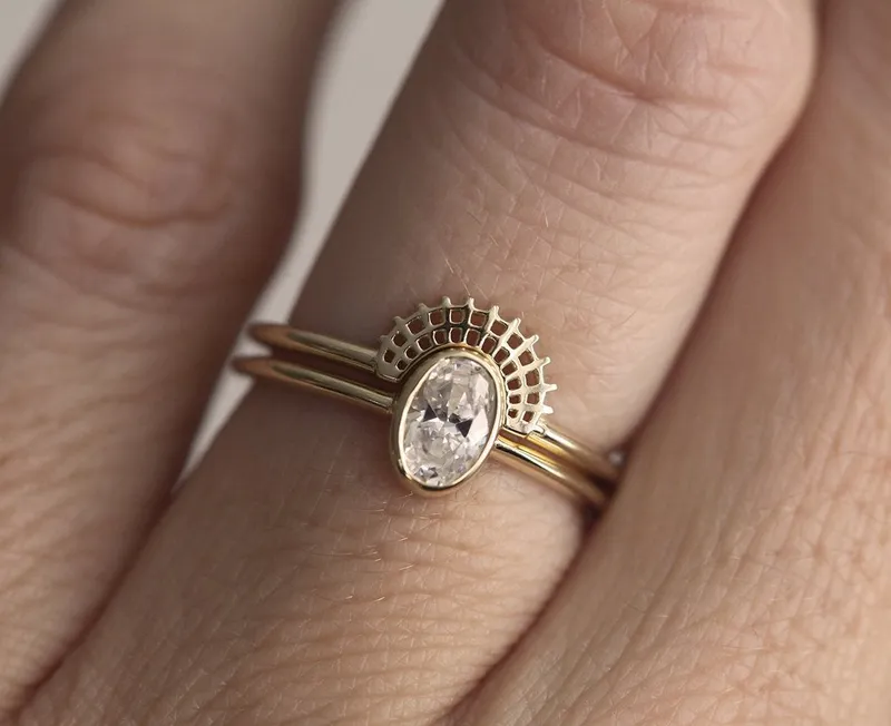 Diamond Ring, Diamond Ring Set view 4