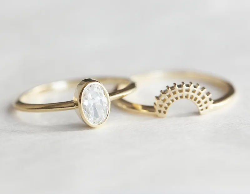 Diamond Ring, Diamond Ring Set view 6