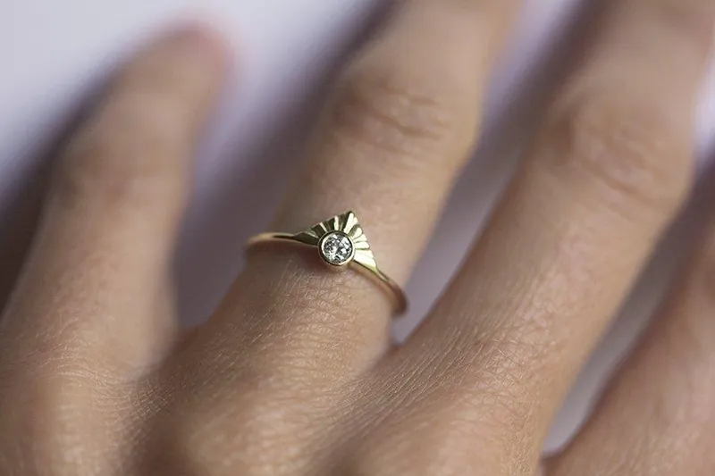 DIAMOND RING, ENGAGEMENT RING view 2