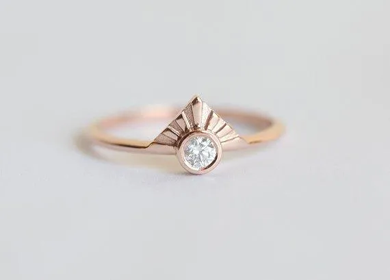 DIAMOND RING, ENGAGEMENT RING view 4