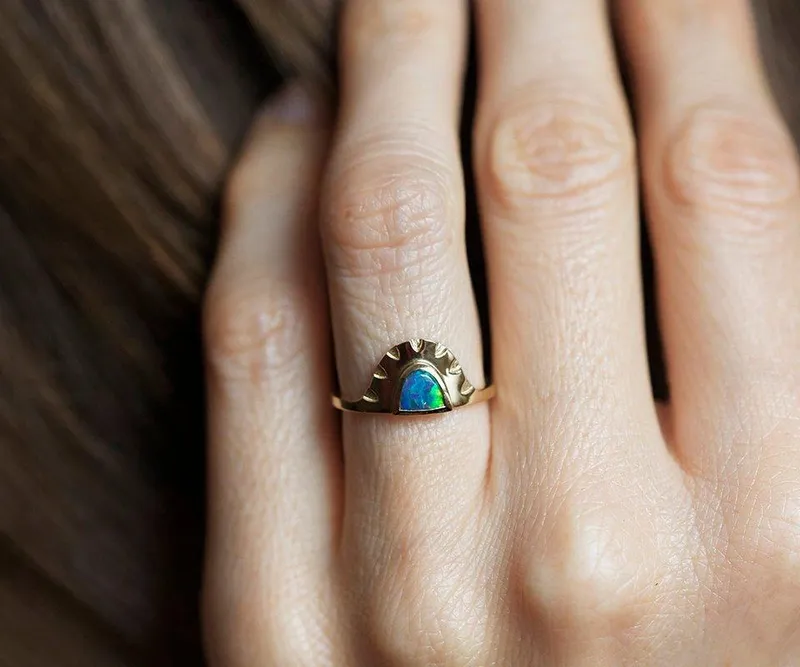 DARLENE SUNRISE RING view 2