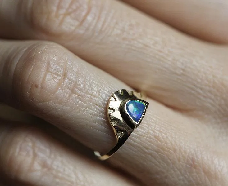 DARLENE SUNRISE RING view 5