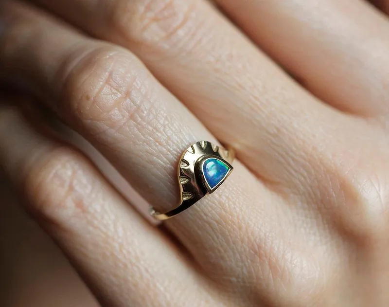DARLENE SUNRISE RING view 6