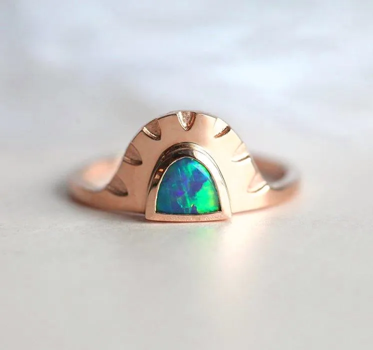 DARLENE SUNRISE RING view 8