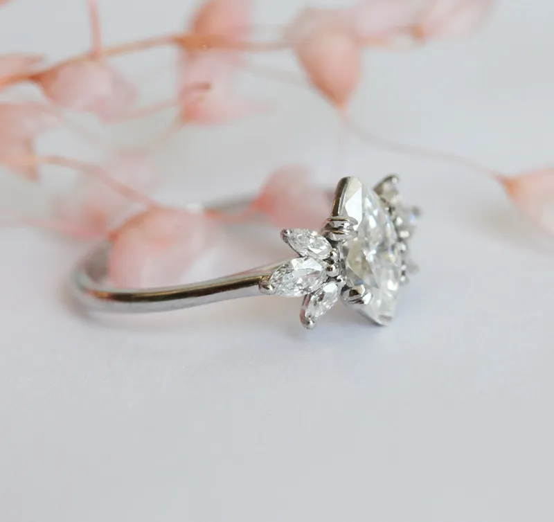 DELLA ENGAGEMENT RING view 10