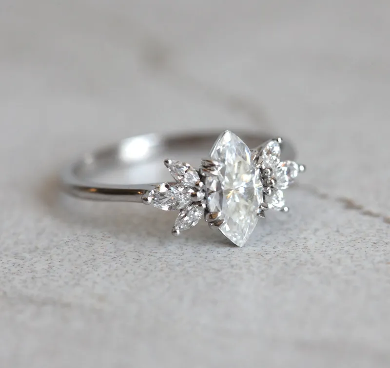 DELLA ENGAGEMENT RING view 2