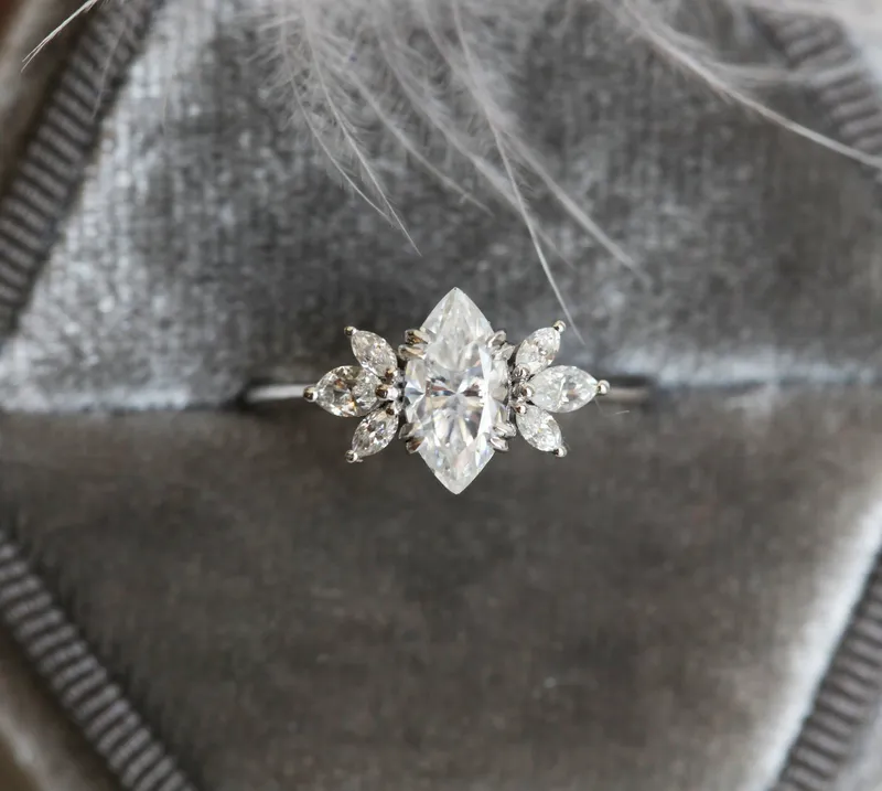 DELLA ENGAGEMENT RING view 4