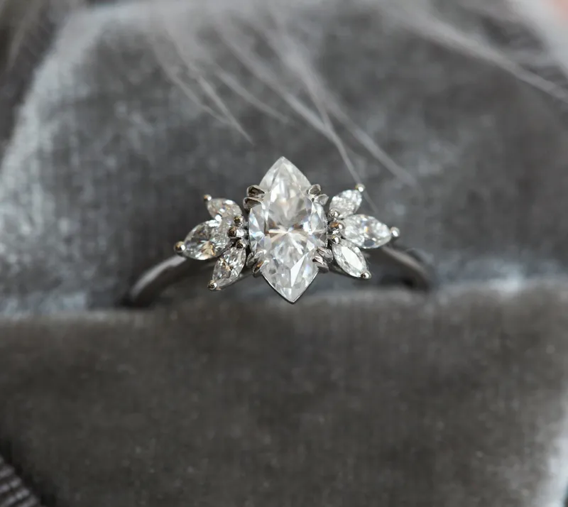 DELLA ENGAGEMENT RING view 7