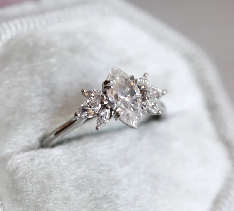 DELLA ENGAGEMENT RING view 8
