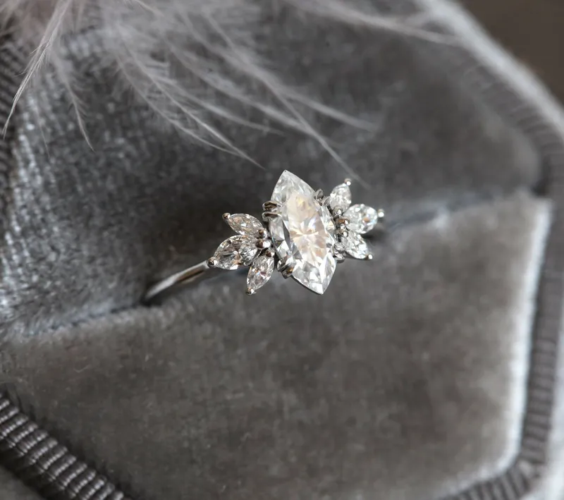 DELLA ENGAGEMENT RING view 9