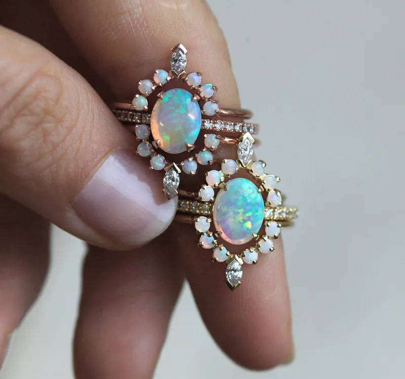 Desiree Oval Opal Ring vy 2