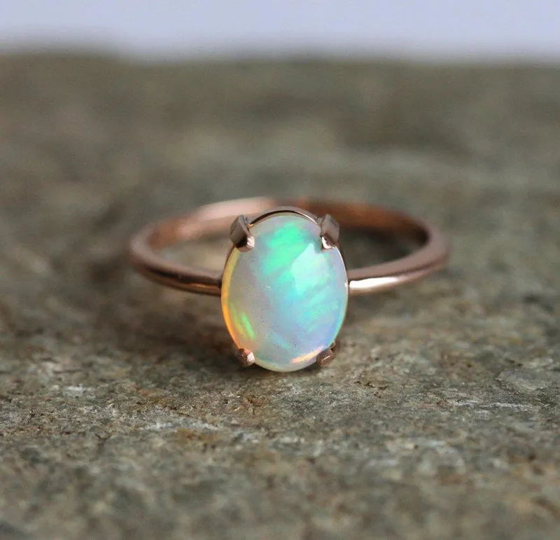 Desiree Oval Opal Ring vy 6