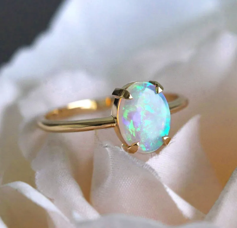 Desiree Oval Opal Ring vy 9