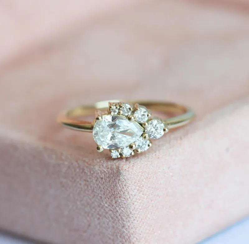 Diamond Engagement Ring, Diamond Ring view 4