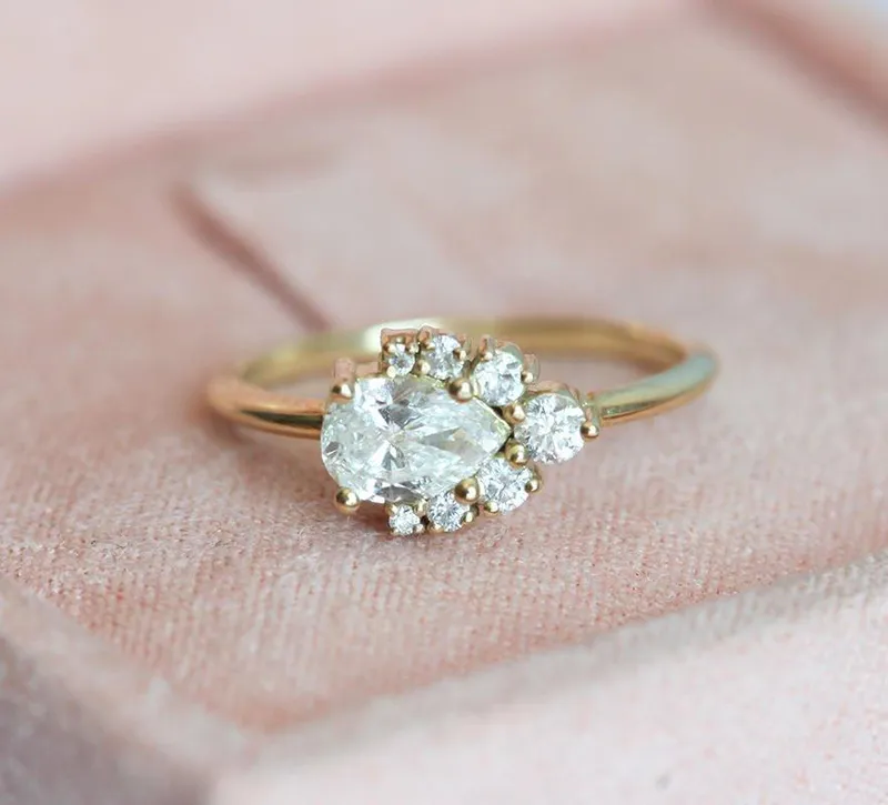Diamond Engagement Ring, Diamond Ring view 5