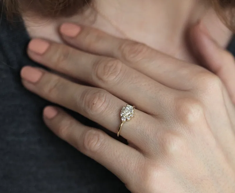 Diamond Engagement Ring, Diamond Ring view 6