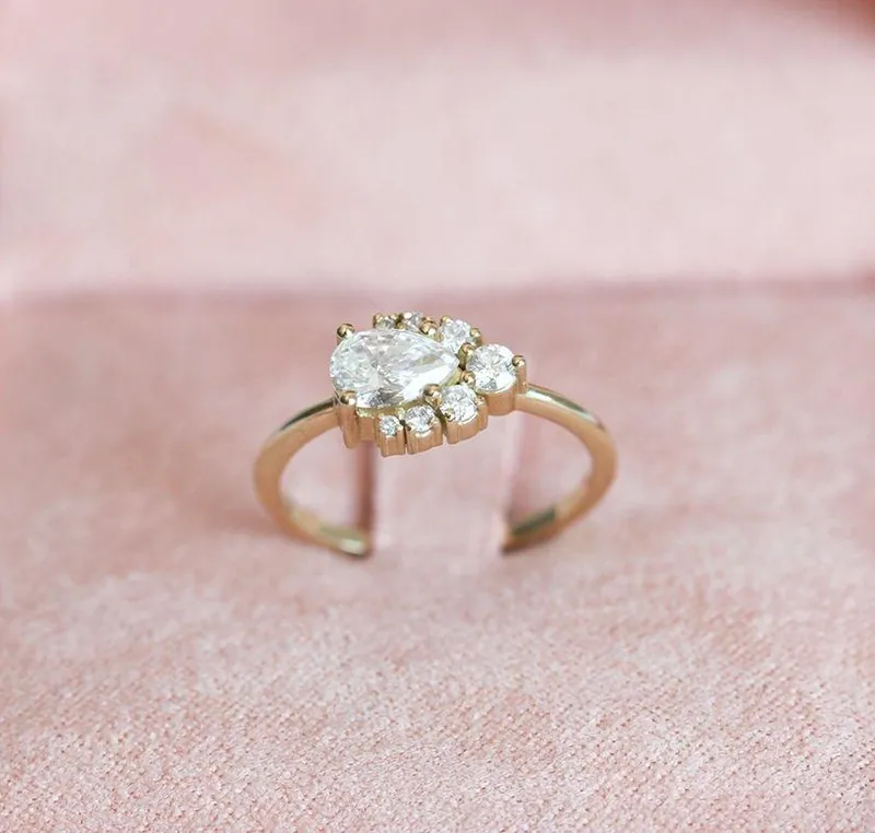 Diamond Engagement Ring, Diamond Ring view 7