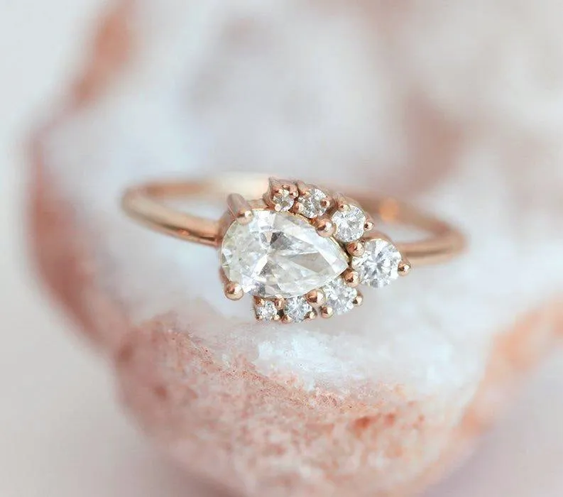 Diamond Engagement Ring, Diamond Ring view 8