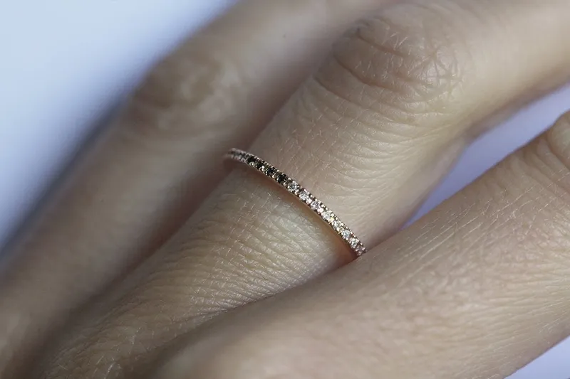 Diamond Eternity Ring, Diamond Wedding Ring vy 5