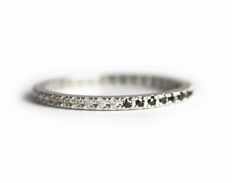 DIAMOND ETERNITY RING, DIAMOND WEDDING RING vy 7