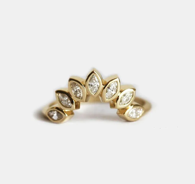 DiamondRing, 14K Wedding Band engagement ring
