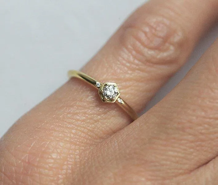 Diamond Ring, Engagement Ring view 3
