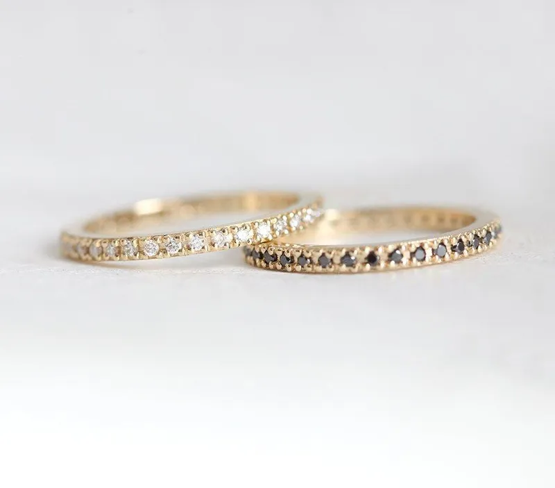 DIAMOND RING, ETERNITY BAND view 4