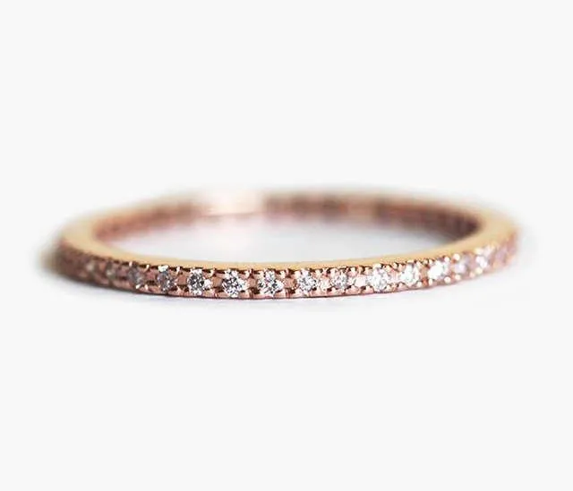 DIAMOND RING, ETERNITY BAND view 5