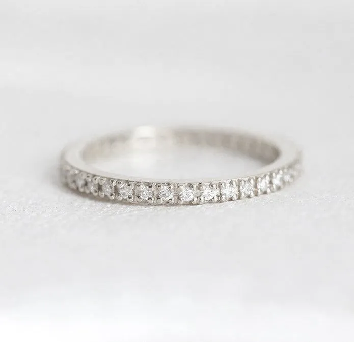 DIAMOND RING, ETERNITY BAND view 9