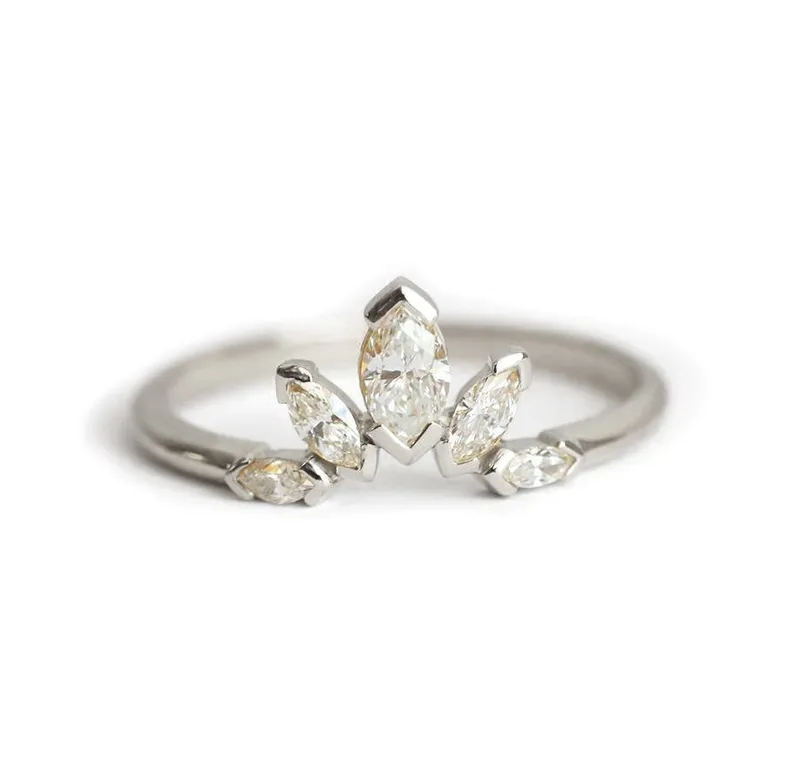 Diamond Ring, Marquise Diamond Ring vy 8