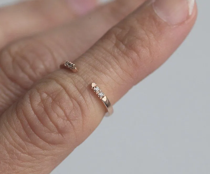 Diamond Ring, Open Diamond Ring view 2