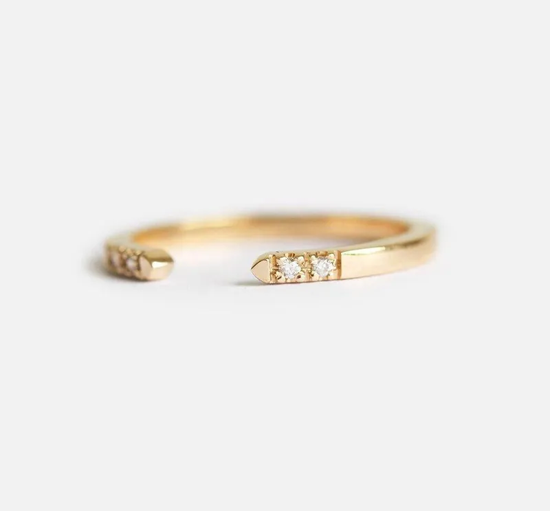 Diamond Ring, Open Diamond Ring view 6