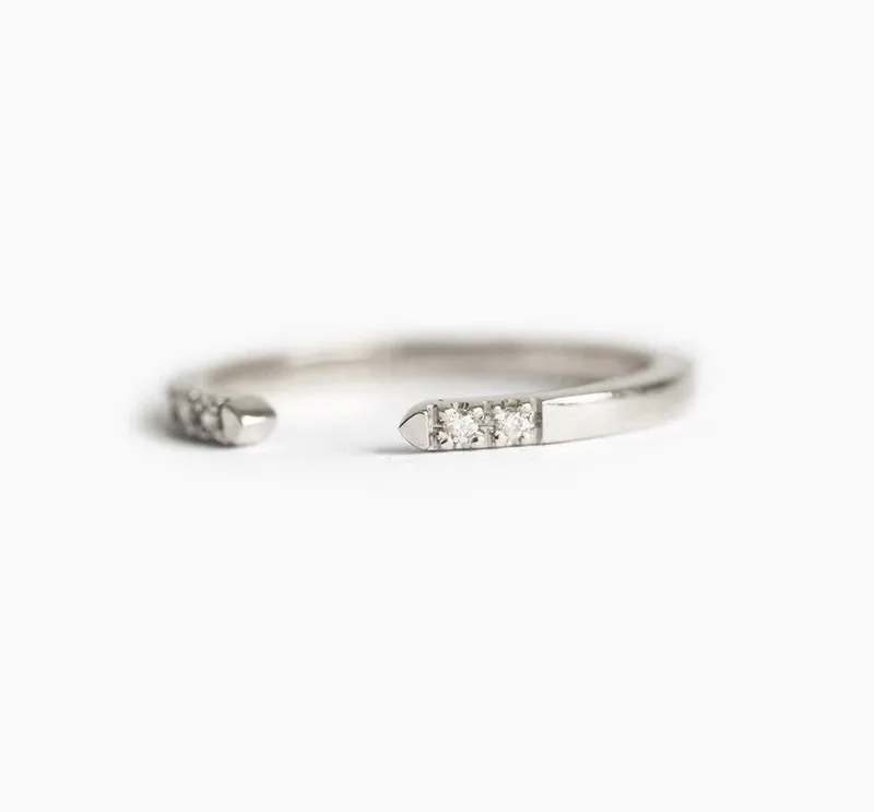 Diamond Ring, Open Diamond Ring view 7