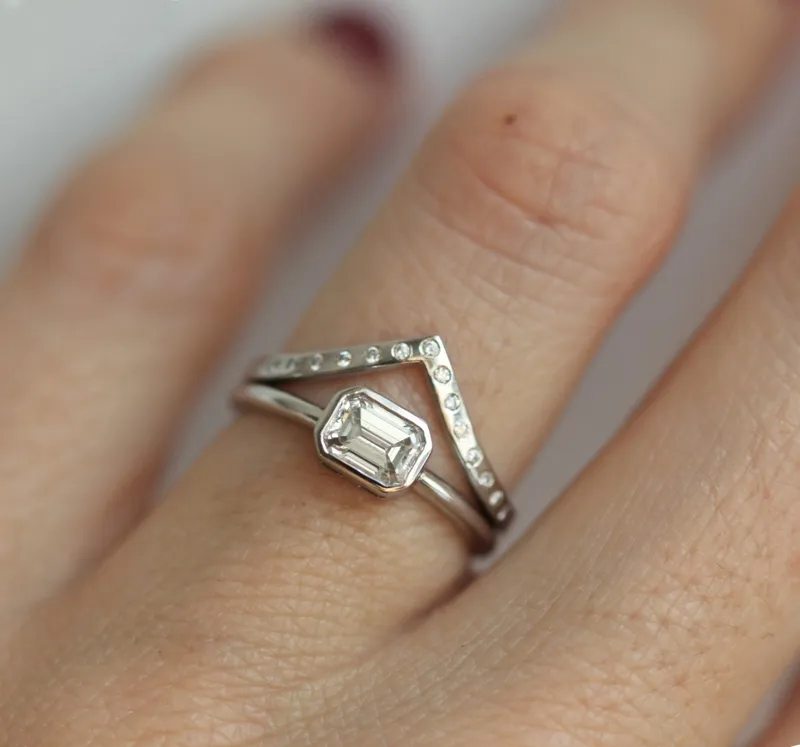 Diamond Ring Set, Set Of Diamond Rings vy 2
