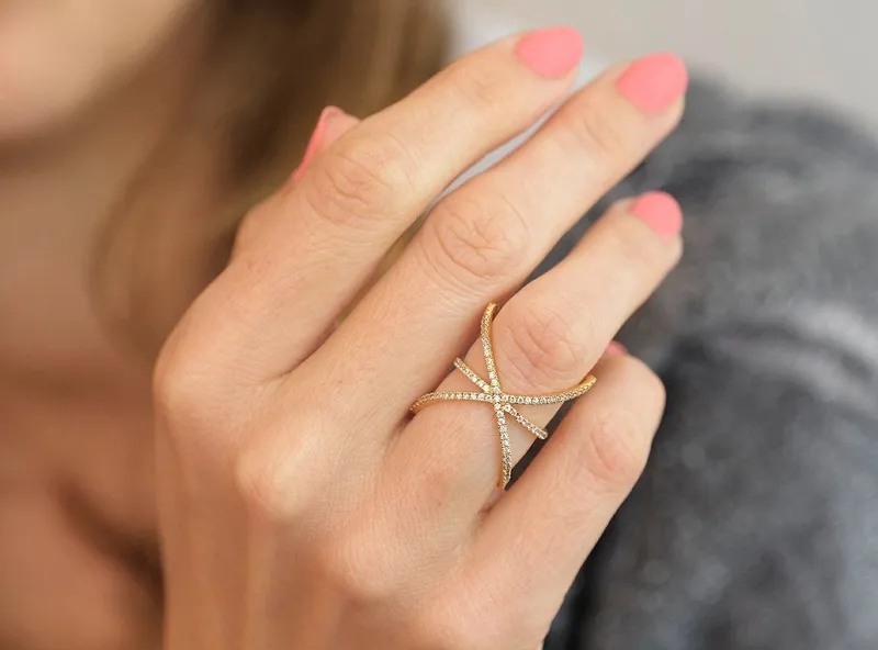 Diamond Ring, Statement Ring view 2