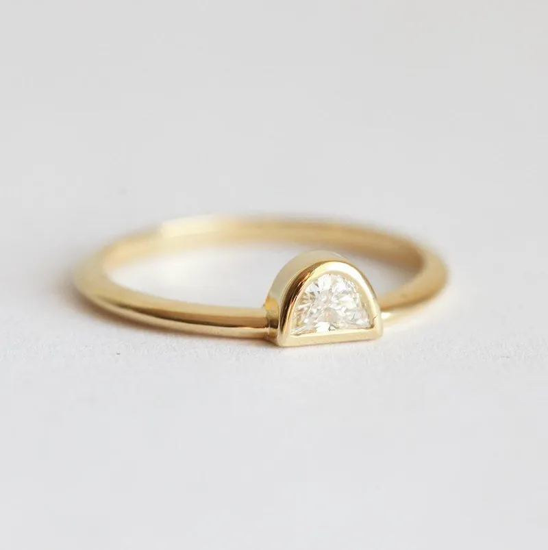 Diamond Ring, Unique Diamond Set view 5
