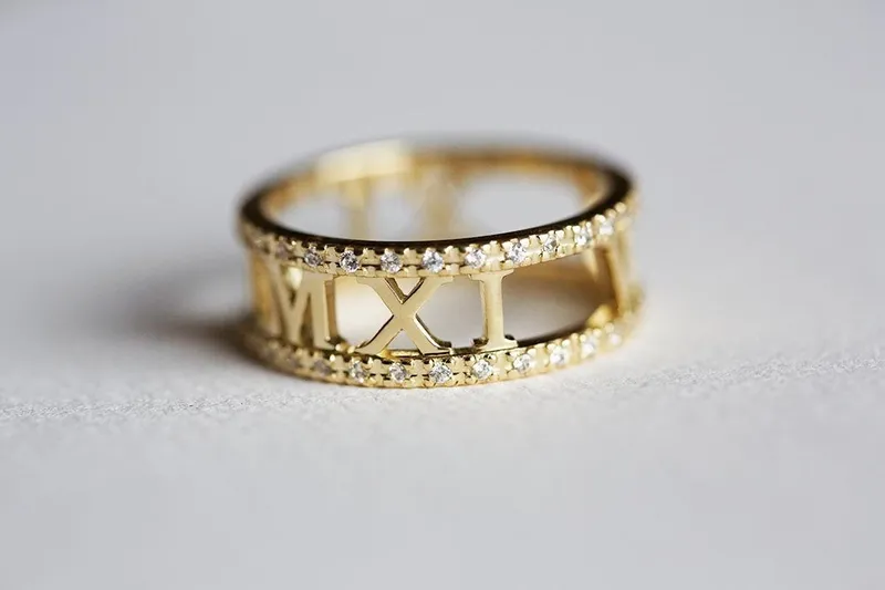 Diamond Ring, Wedding Band view 2