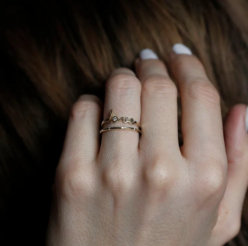 Diamond Ring, Word Ring diamond round cut engagement ring