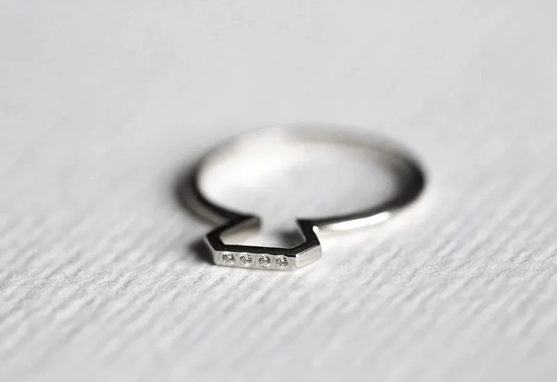 DIAMOND SHAPED RING, DIAMOND SHAPE RING view 7