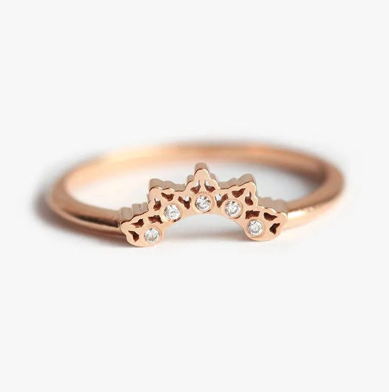 Diamond Wedding Band, Diamond Wedding Ring view 6